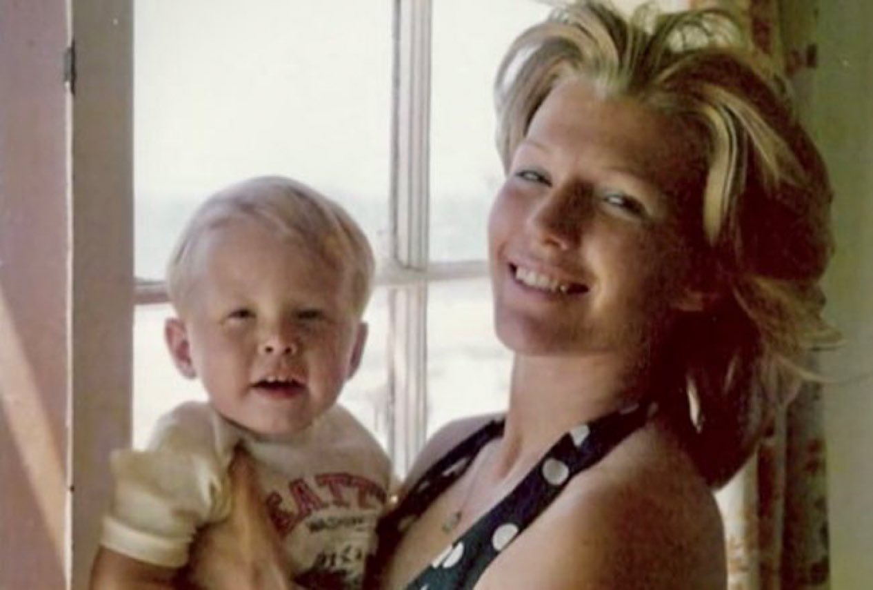Young Elon Musk childhood photo